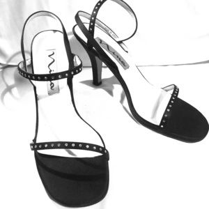 Nina Black Dress heels